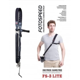 Foto Speed New 2014 FS-3 LITE DSLR Camera Sling Shoulder Strap